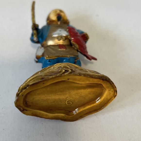Vintage Japanese Painted Small Celluloid Figures 7 Gods of Good Fortune - Picture 13 of 16